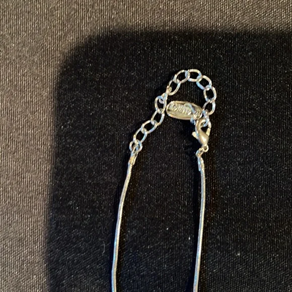 Alexa’s Angels Silver with Pearl Live Love Laugh Necklace 8 1/2 “ - Picture 4 of 4